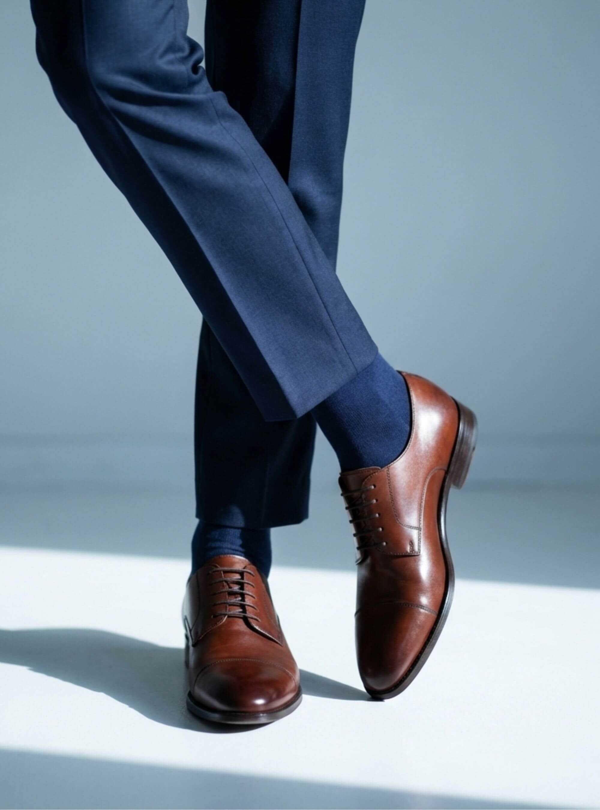 Organic Essentials Crew Navy 3-Pack