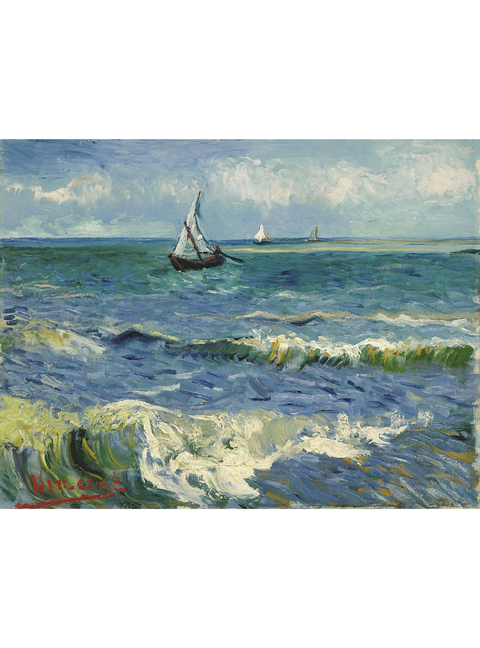 The Sea at Les Saintes-Maries-de-la-Mer