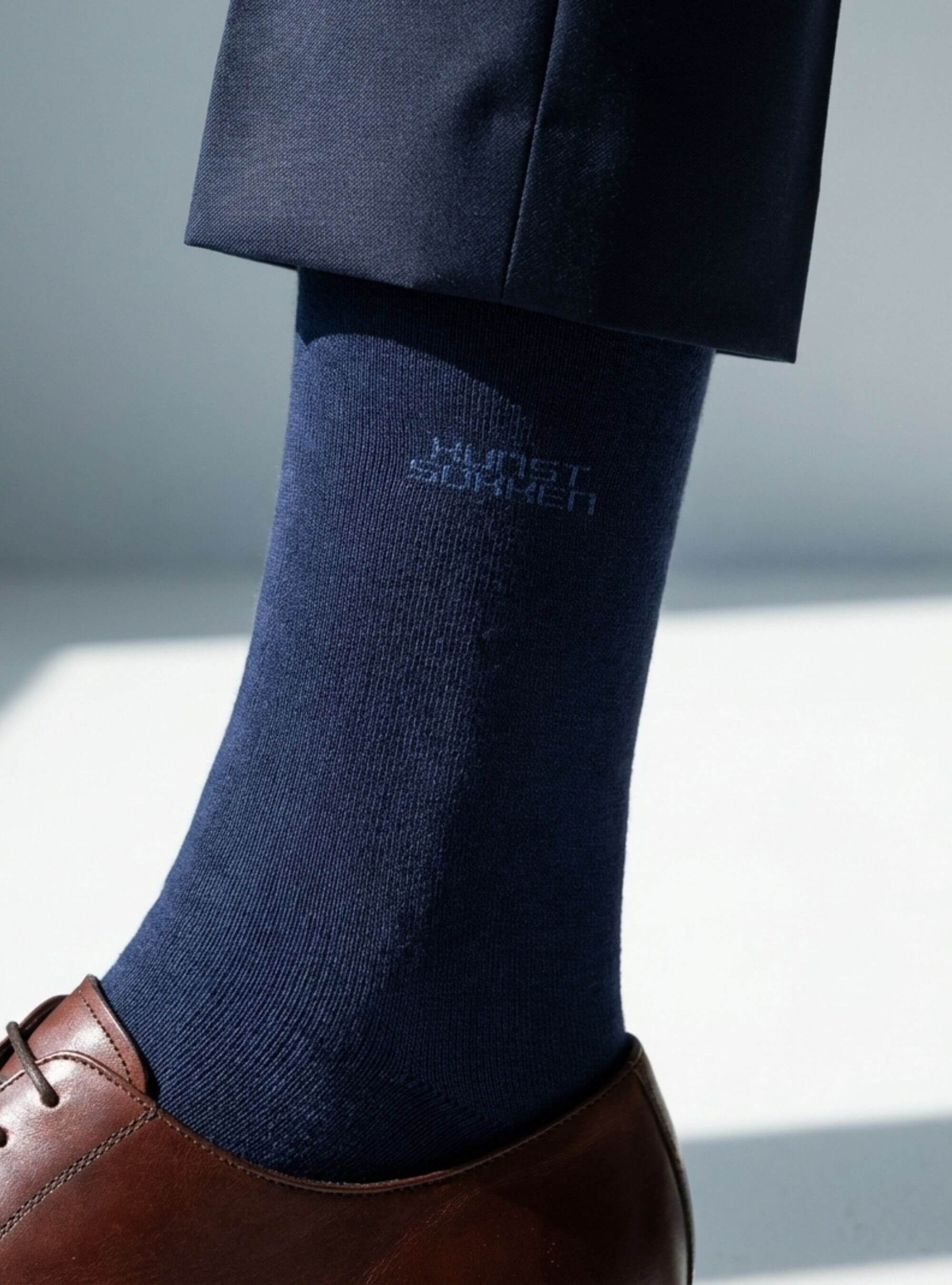 Organic Essentials Crew Navy 3-Pack