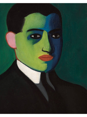 Paul Citroen - Portret van Heinz Aron