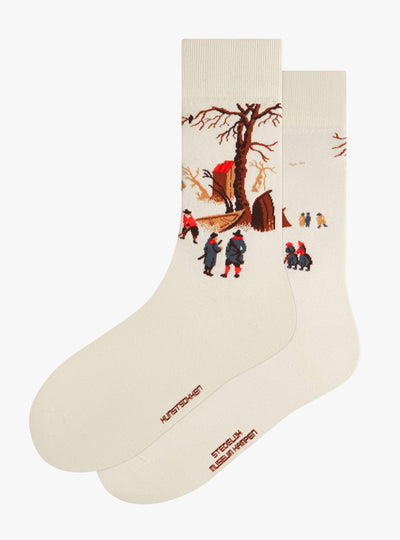 Winter Landscape with Skaters