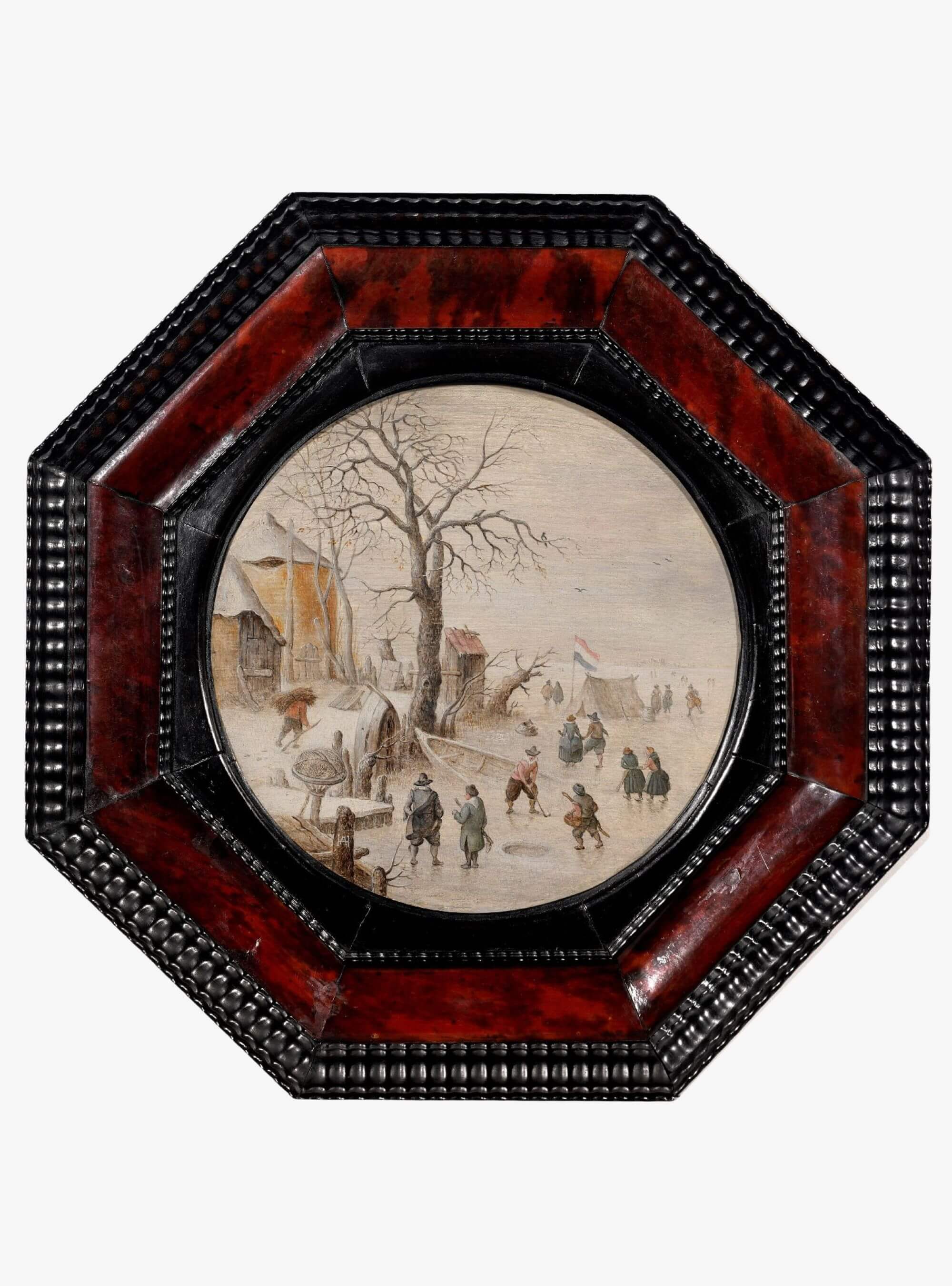 Hendrick Avercamp – Winter Landscape with Skaters