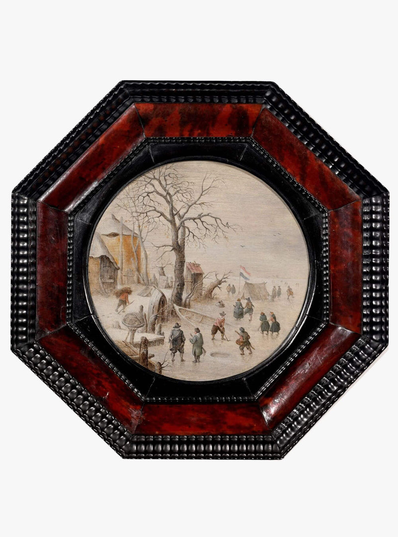 Winter Landscape with Skaters