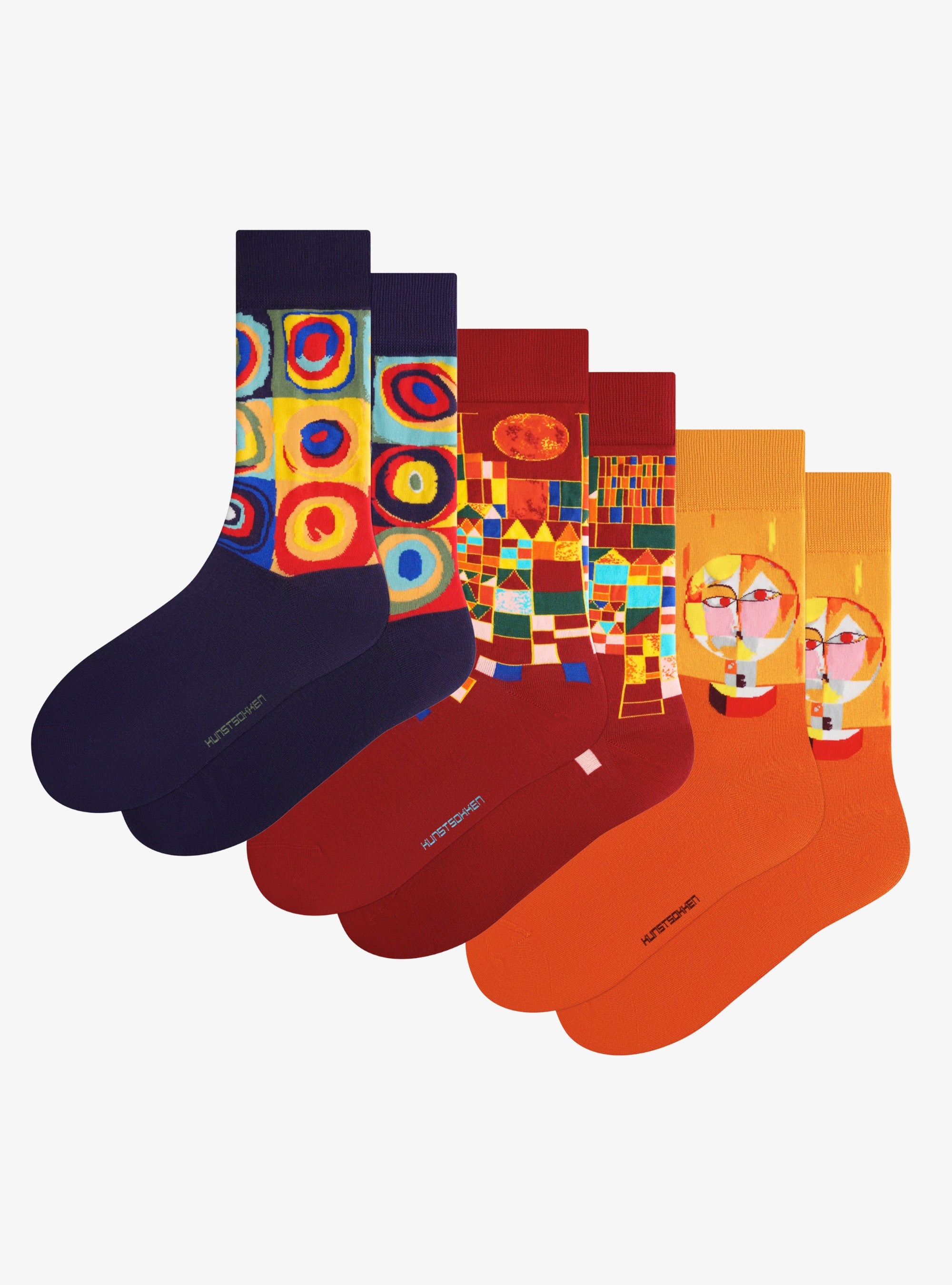 Kandinsky & Klee Newcomers 3-Pack Socks