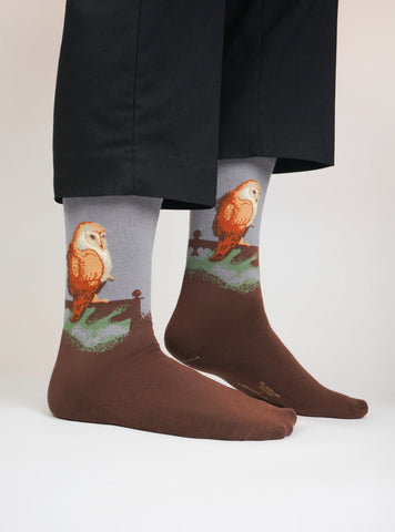 Jan Mankes - Large Owl on a Screen